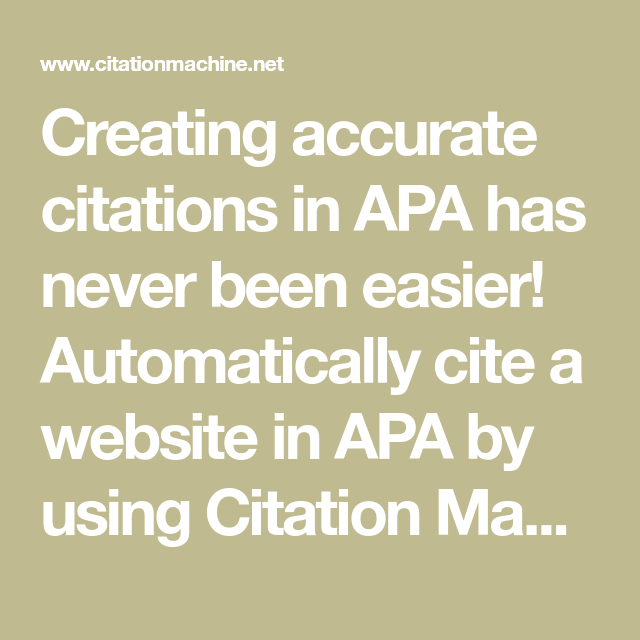 Purdue Owl Apa: Accurate Citation Made Easy