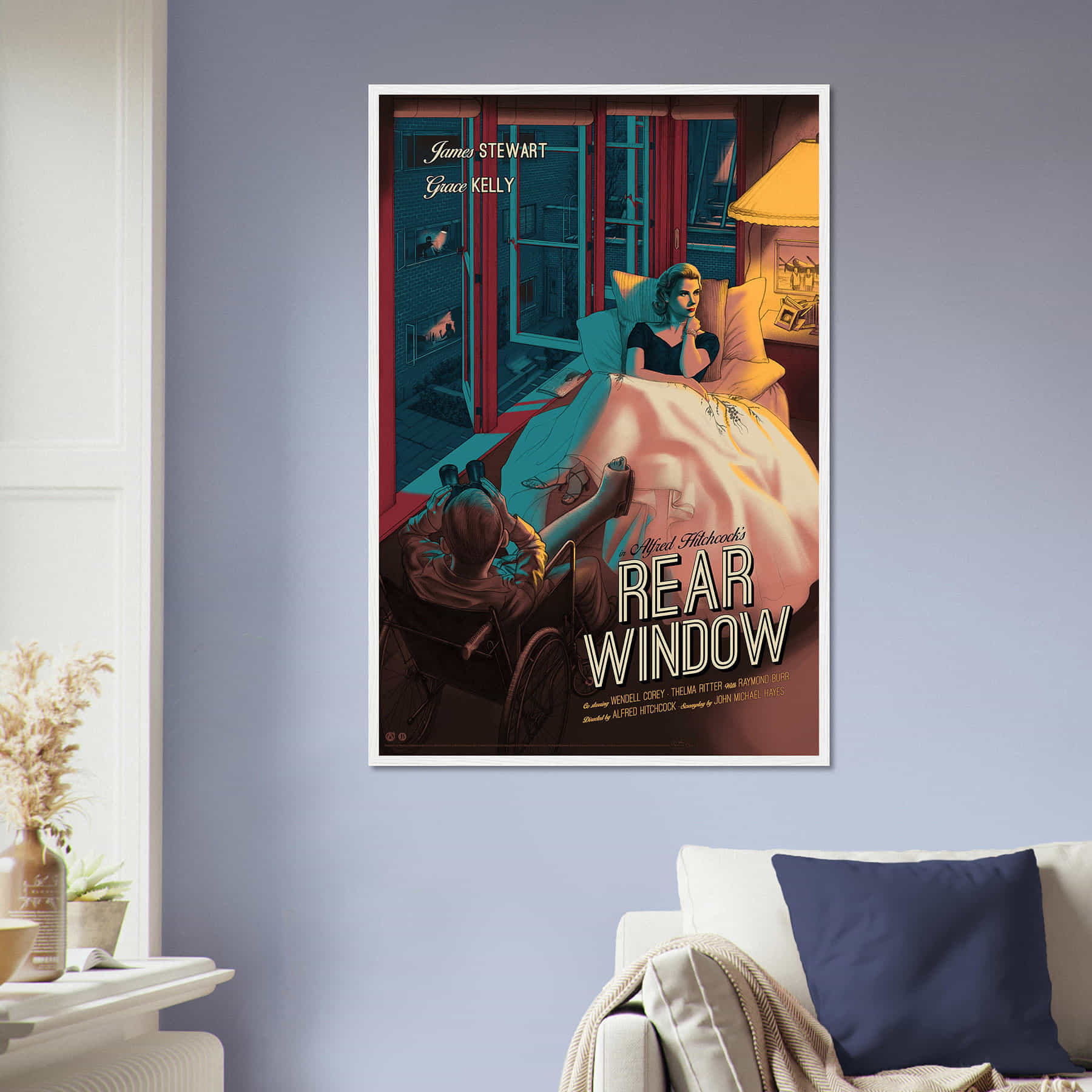 Rear Window Movie Poster Rear Window Classic Vintage Movie Poster