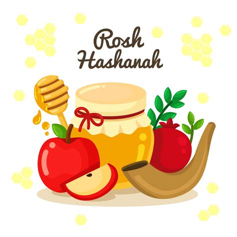 Rosh Hashanah 2022 Clipart Flower