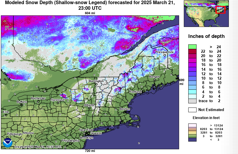 Snow Depth Map Guide: Accurate Data