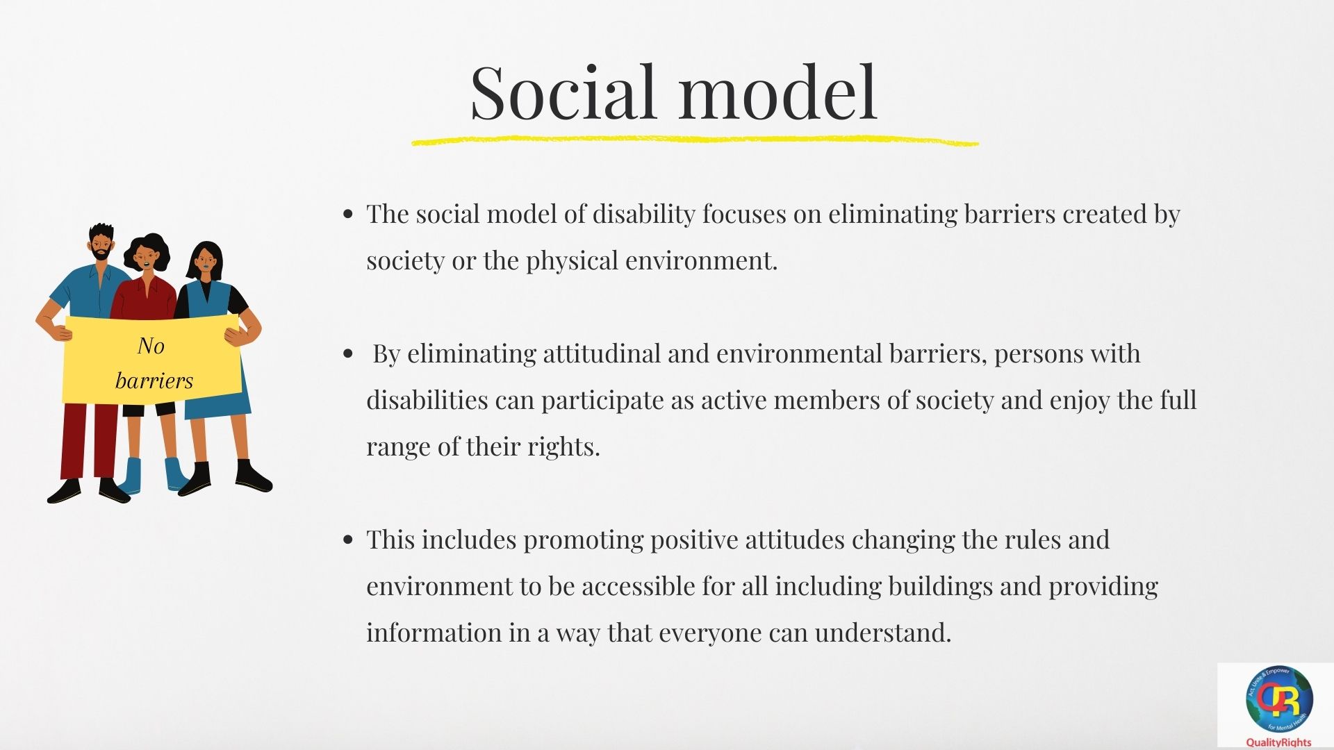 Social Model Of Disability