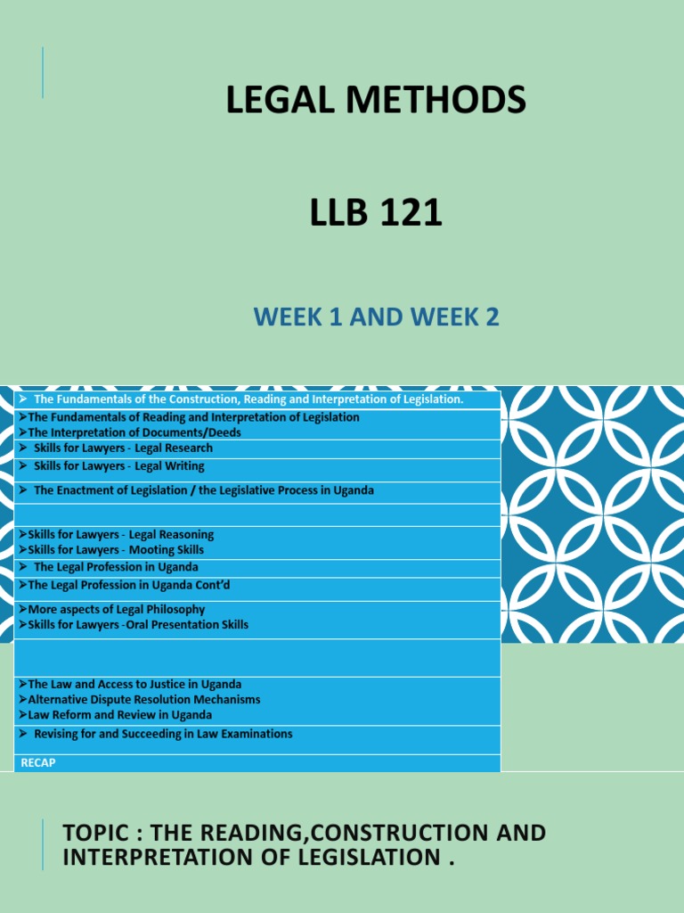 Statutes And Its Parts Pdf Statutory Interpretation Act Of Parliament