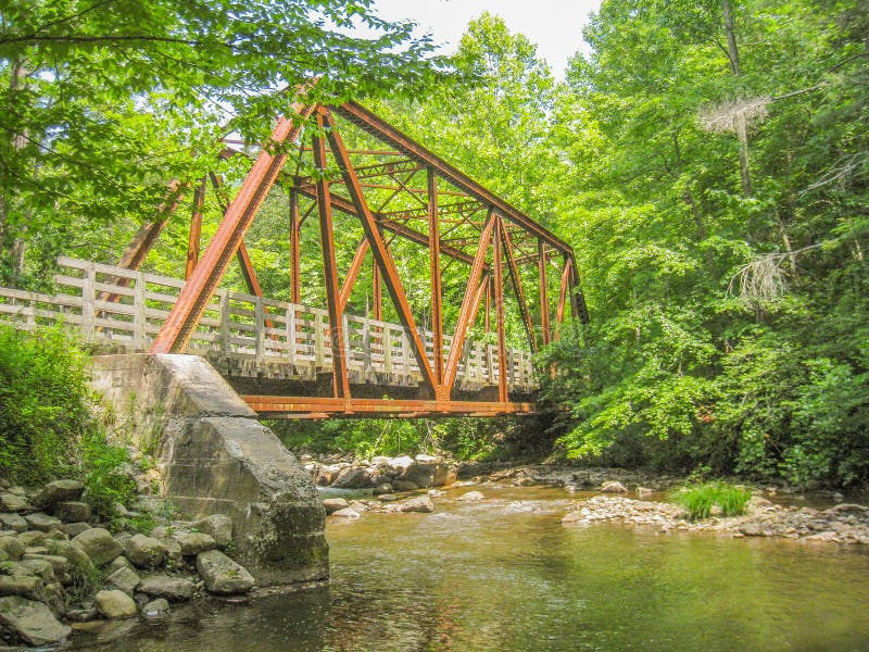 Straight Branch Falls Near Damascus Virginia Virginia Creeper Trail Waterfall Pictures