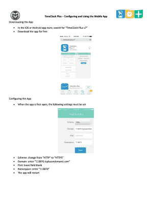 Timeclock Plus Csu Setup Guide