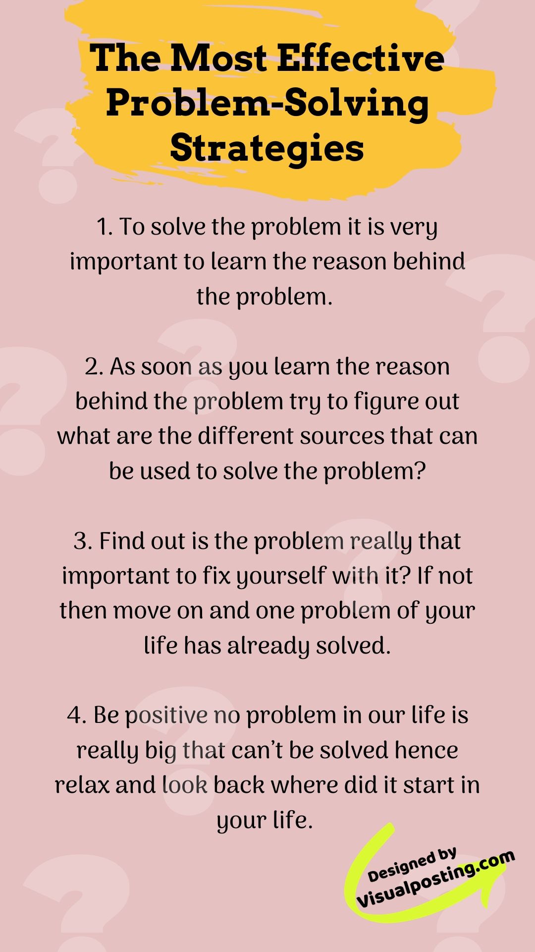 What Is A Solution? Effective Problem Solving