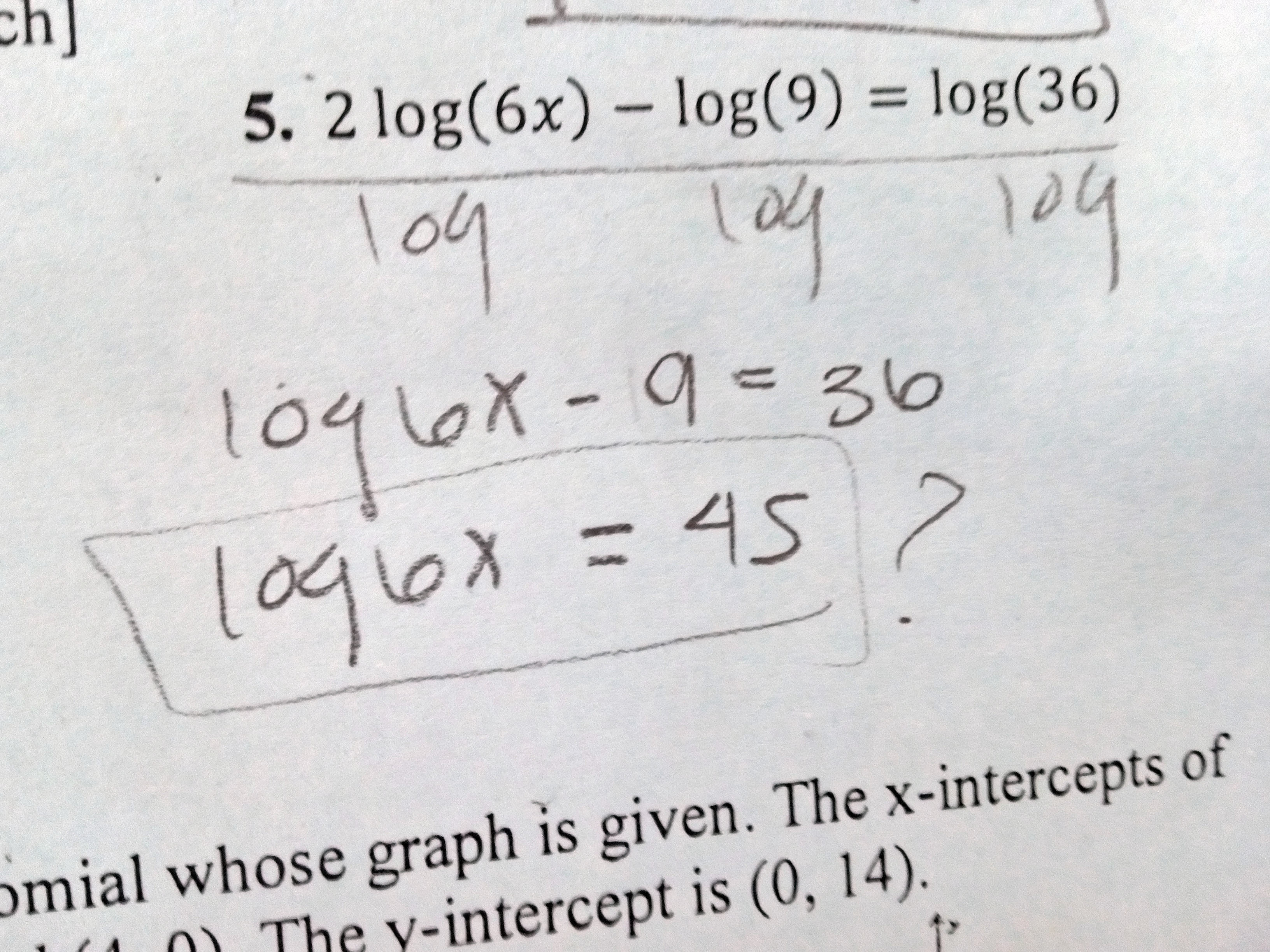 What Is Log In Math