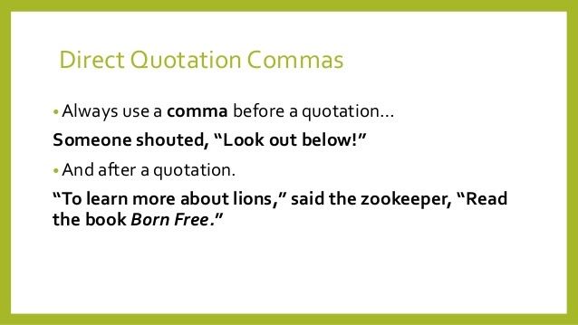 When To Put Comma Outside Quotes? Punctuation Guide