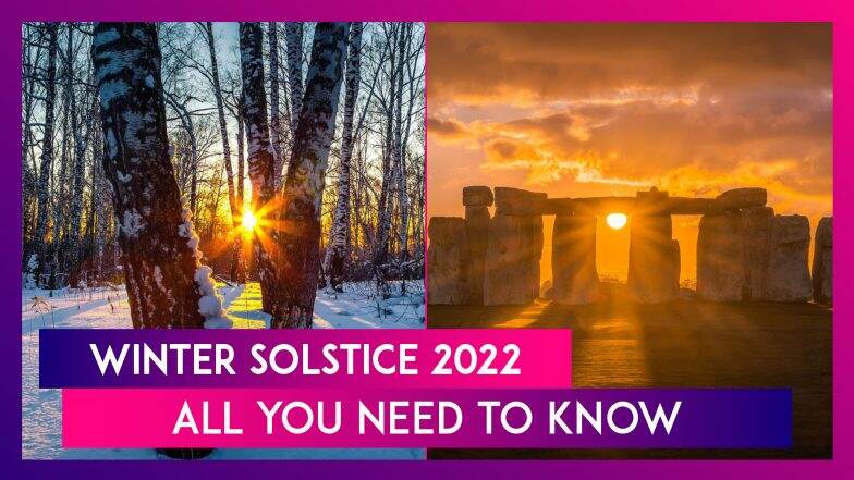 Winter Solstice 2022 Date When Is The Shortest Day Of The Year Know