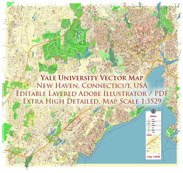 Yale Connecticut Map: Find Local Attractions